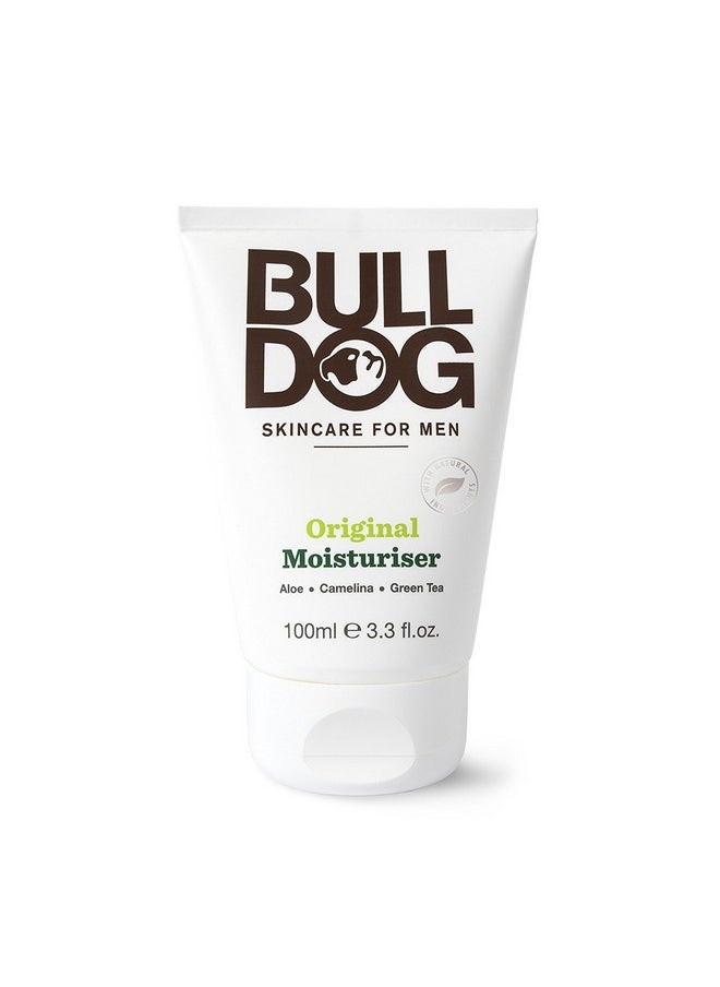 Bulldog Skincare Original Moisturizer For Men (Pack of 2) With 8 Essential Oils, Green Tea, Green Algae, Konjac Mannan and Vitamin E, 3.3 fl. oz.