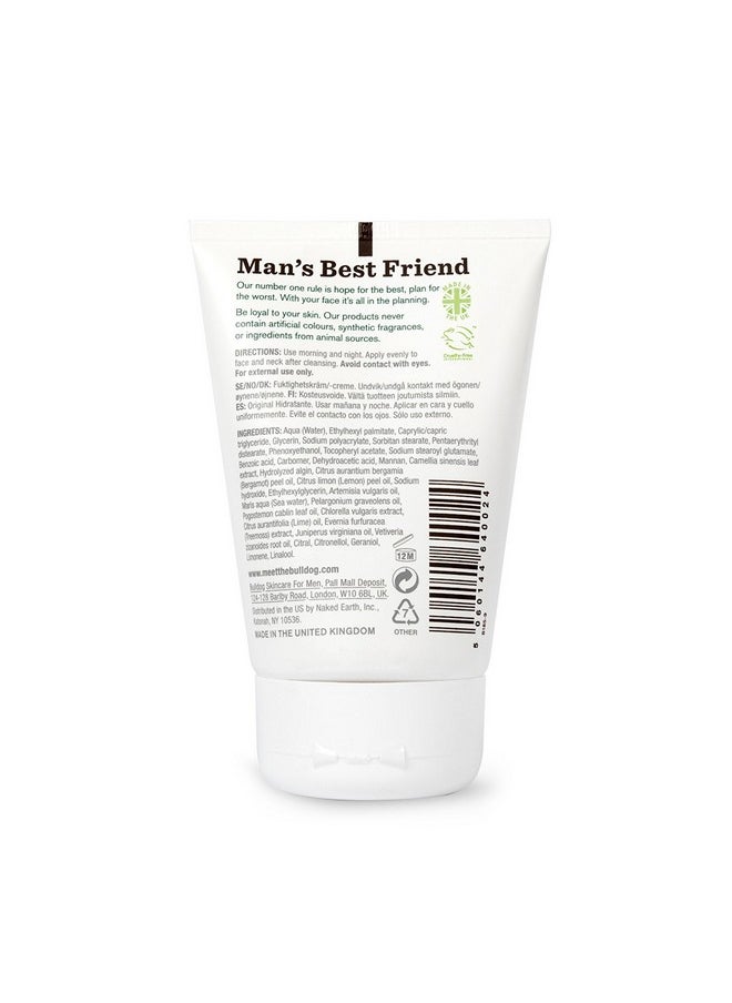 Bulldog Skincare Original Moisturizer For Men (Pack of 2) With 8 Essential Oils, Green Tea, Green Algae, Konjac Mannan and Vitamin E, 3.3 fl. oz.