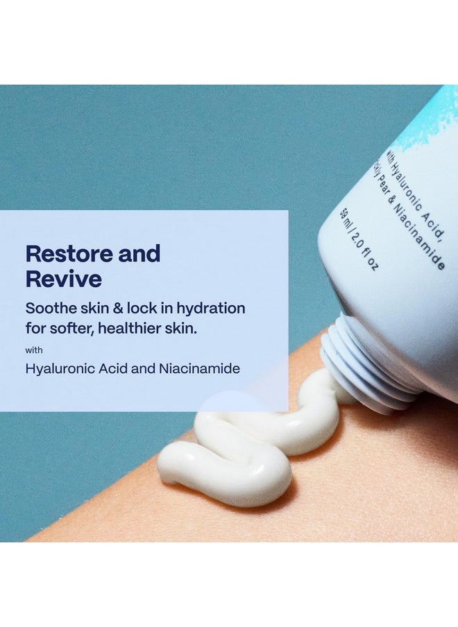 Mad Hippie Ultra-Rich Barrier Cream, Travel-Friendly - Multi-Purpose Moisturizer with Hyaluronic Acid, Niacinamide & Vitamin C, Lotion for Extremely Dry Skin, Vegan & Cruelty-Free, 2 Oz
