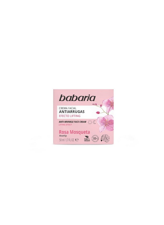 Babaria Rosa Mosqueta Facial Antiarrugas Efecto Lifting 50Ml