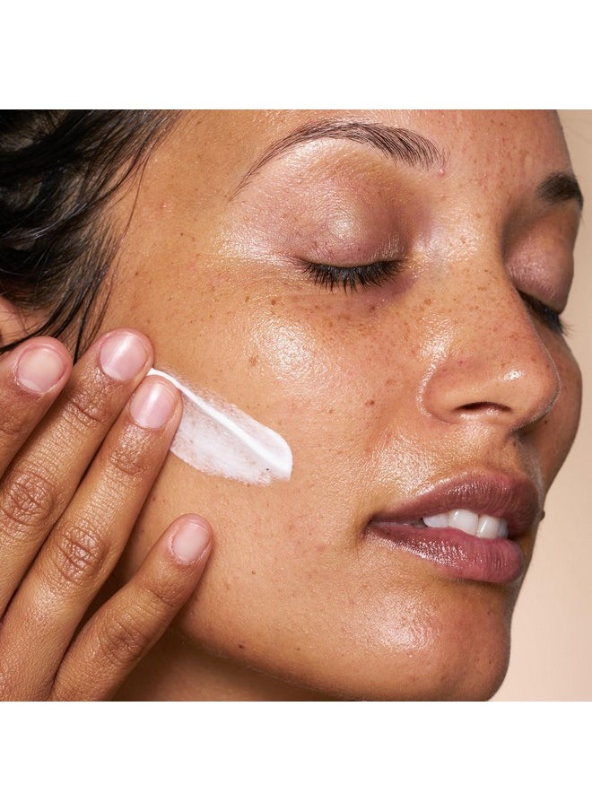 OSEA Atmosphere Protection® Cream 2oz - Lightweight Face Moisturizer for Fast-Absorbing Hydration - Smooths with Niacinamide, Shea Butter, and Undaria Seaweed - Ideal Under Sunscreen or Makeup