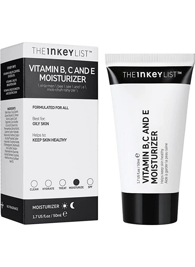 The Inkey List Vitamin B, C And E Moisturizer 1.7 oz / 50 ml