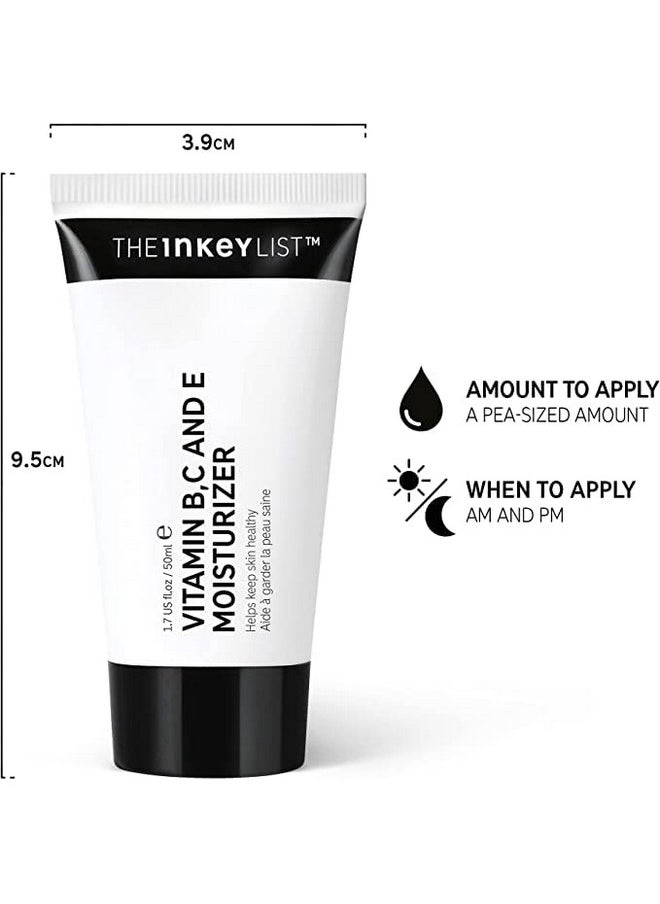 The Inkey List Vitamin B, C And E Moisturizer 1.7 oz / 50 ml