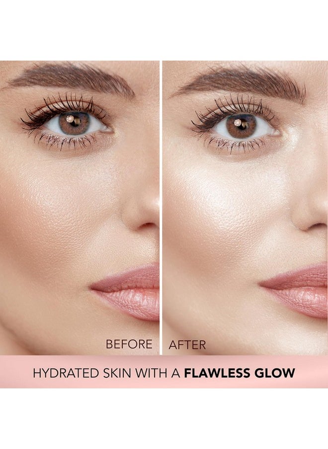 FACESCANADA Strobe Cream - Rose Gold | with Shea Butter & Hyaluronic Acid | Hydrating & Illuminating Makeup | for Radiant Dewy Skin | 1.01 Fl Oz (30ml)