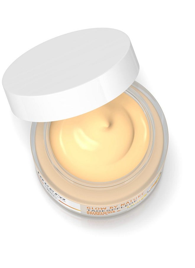 lavera Glow by Nature Day Care - Face Cream with Q10 & Vitamin C for a Radiant Complexion - Moisturizing Facial Cream - Anti Aging Cream - PETA Certified - Vegan - Made in Germany - 1.7 Fl Oz