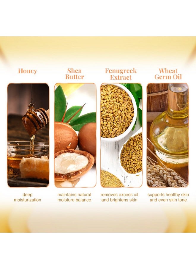 VLCC Honey Moisturiser for Normal to Dry Skin | Deeply Nourishes without Clogging Pores | Non-Greasy and Lightweight | Face & Body Lotion | 3.38 Fl Oz/100ml