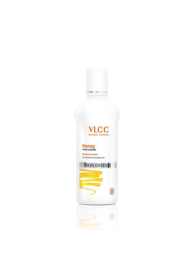VLCC Honey Moisturiser for Normal to Dry Skin | Deeply Nourishes without Clogging Pores | Non-Greasy and Lightweight | Face & Body Lotion | 3.38 Fl Oz/100ml
