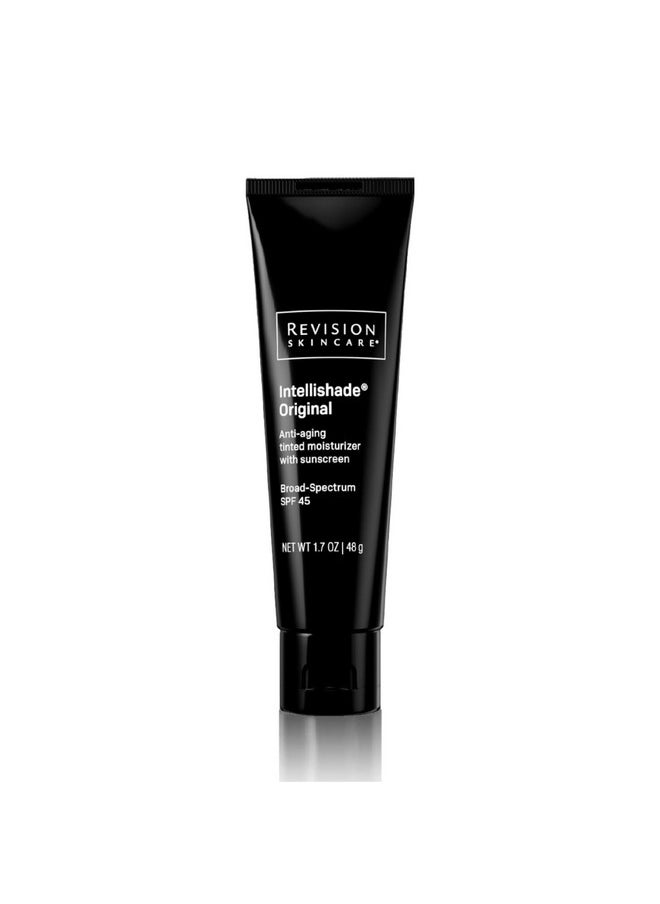 Revision Skincare Intellishade® Original, Anti Aging Tinted Daily Moisturizer with SPF, Anti Wrinkle with Peptides and Vitamin C, 1.7 oz