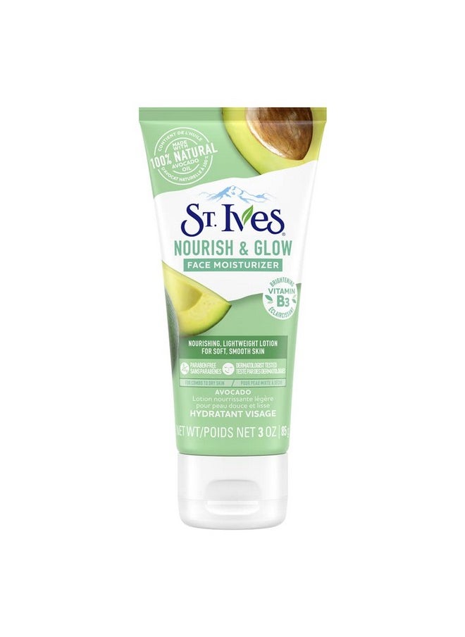 St. Ives Nourish & Glow Face Moisturizer Avocado 3 Ounce