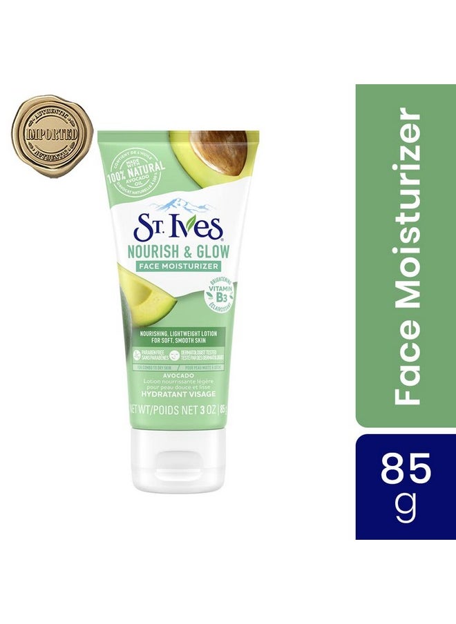 St. Ives Nourish & Glow Face Moisturizer Avocado 3 Ounce