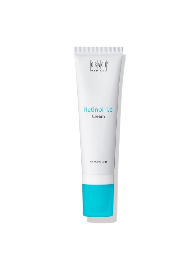 Obagi360 Retinol 1.0 Cream - High Concentration Retinol Helps Reduce the Appearance of Fine Lines and Wrinkles & Smooth Texture with Minimal Irritation - 1 oz