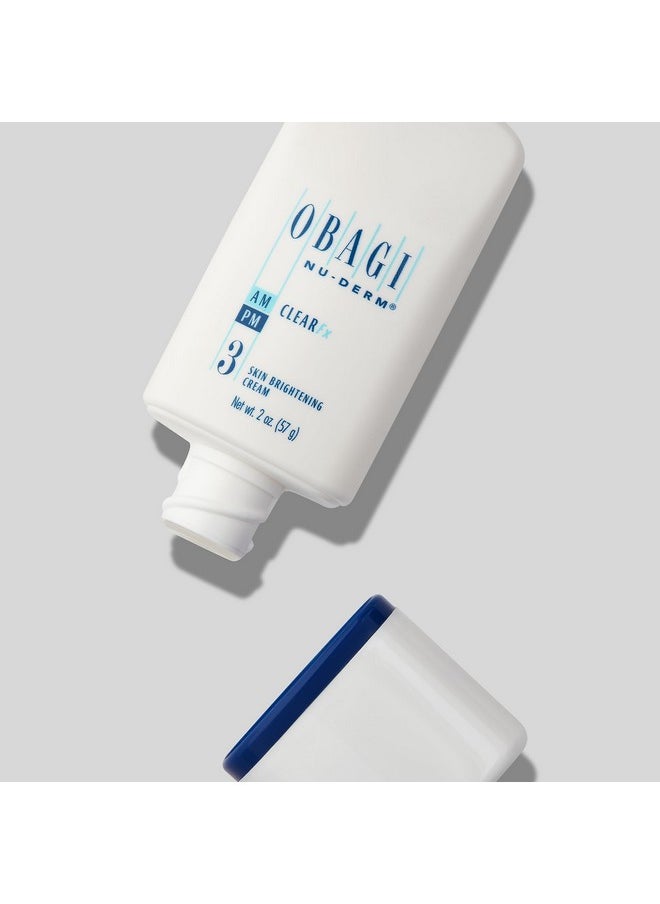 Obagi Nu-Derm Clear Fx - Skin Brightening and Evening Cream with Arbutin, Vitamin C, and Lactic Acid - 2 oz