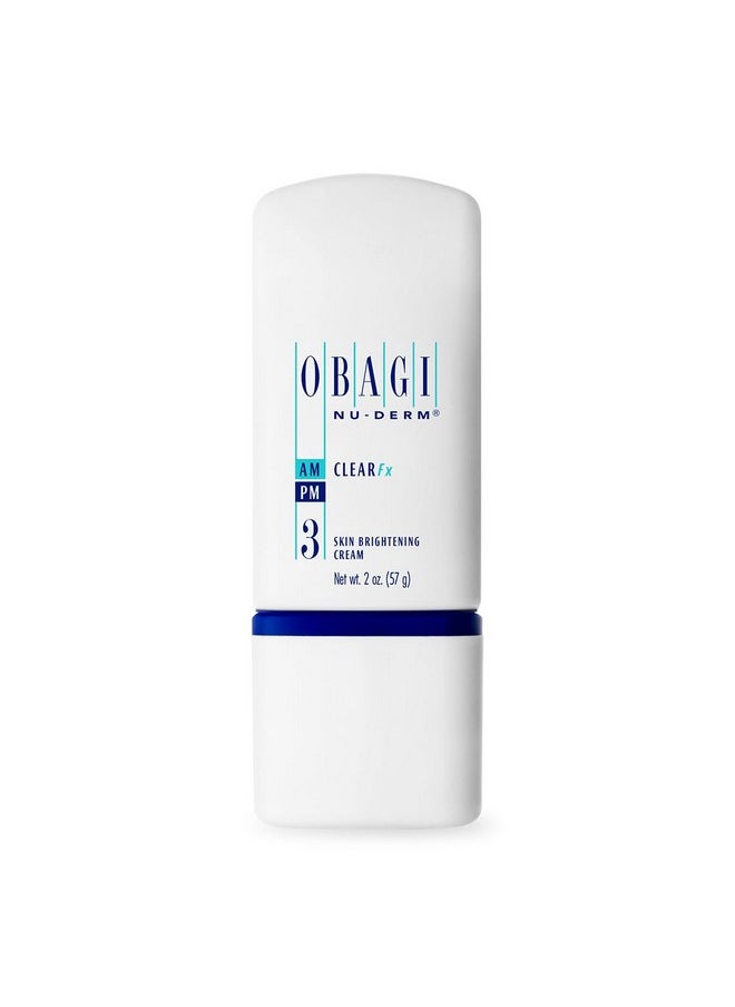Obagi Nu-Derm Clear Fx - Skin Brightening and Evening Cream with Arbutin, Vitamin C, and Lactic Acid - 2 oz