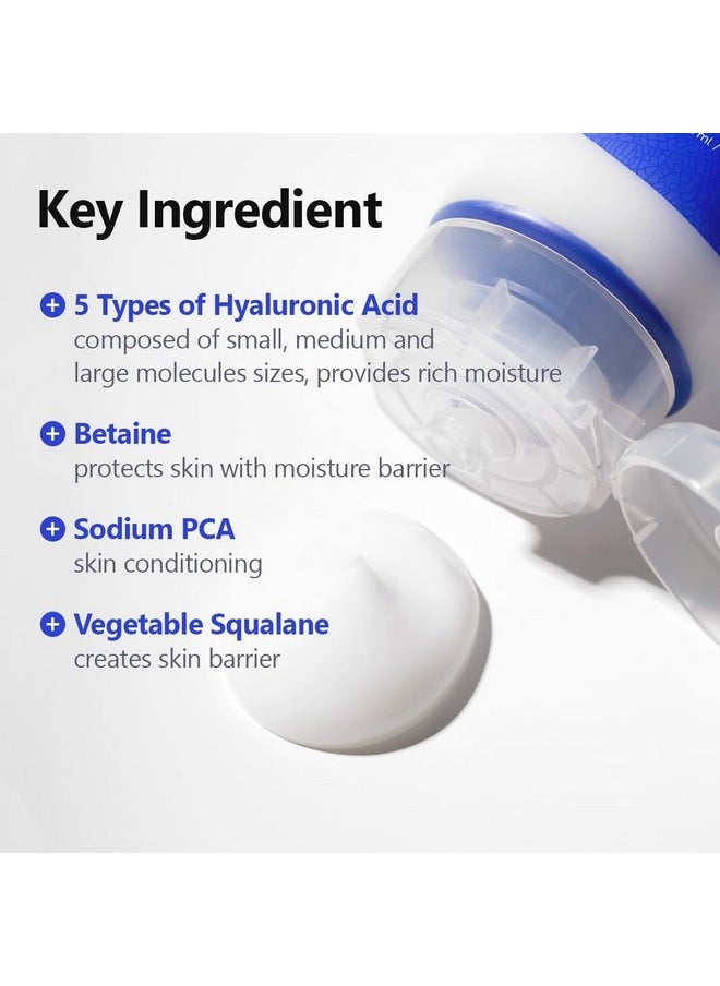 IsNtree Hyaluronic Acid Aqua Gel Cream 100ml, 3.38 fl.oz | Lightweight Hydrating Gel | Quick Absorbing Moisturizer | Korean Skincare