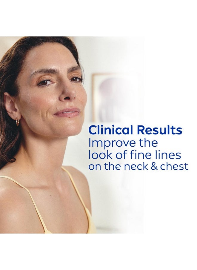 NIVEA Skin Firming and Anti Wrinkle Neck and Chest Cream with Q10, Creatine and Provitamin B5, Skin Firming Body Cream Reduces the Look of Fine Lines and Wrinkles, 6.7 Oz Tube