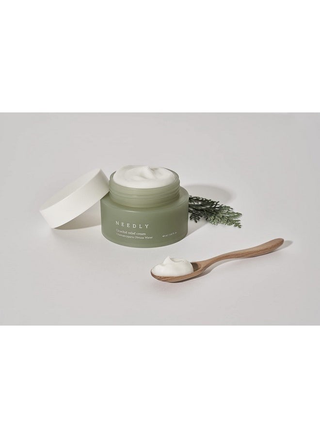 NEEDLY | Cicachid Relief Cream | Moisturizing, Soothing, Cooling | Strengthen the skin barrier