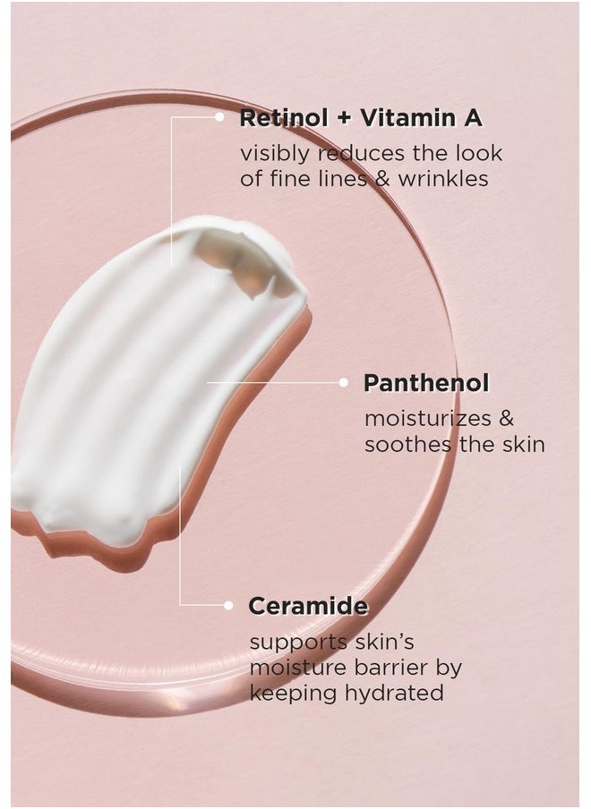 Hanskin Retinol Facial Cream, Repair Fine Lines & Wrinkle, Anti Aging Moisturizing Cream, For Smoothing Firming Revitalizing Radiant Glow Skin, Korean Skincare, 50ml/1.69 FL Oz