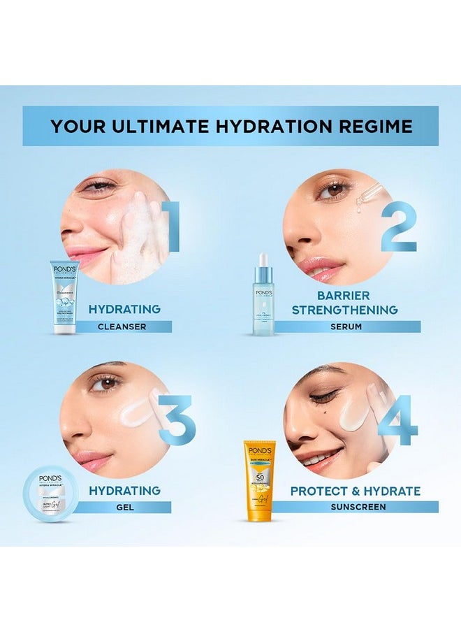 POND'S Super Light Gel Oil Free Face Moisturizer 300 g | With Hyaluronic Acid & Vitamin E for Fresh Glowing Skin & 48 hr Hydration - Daily Use
