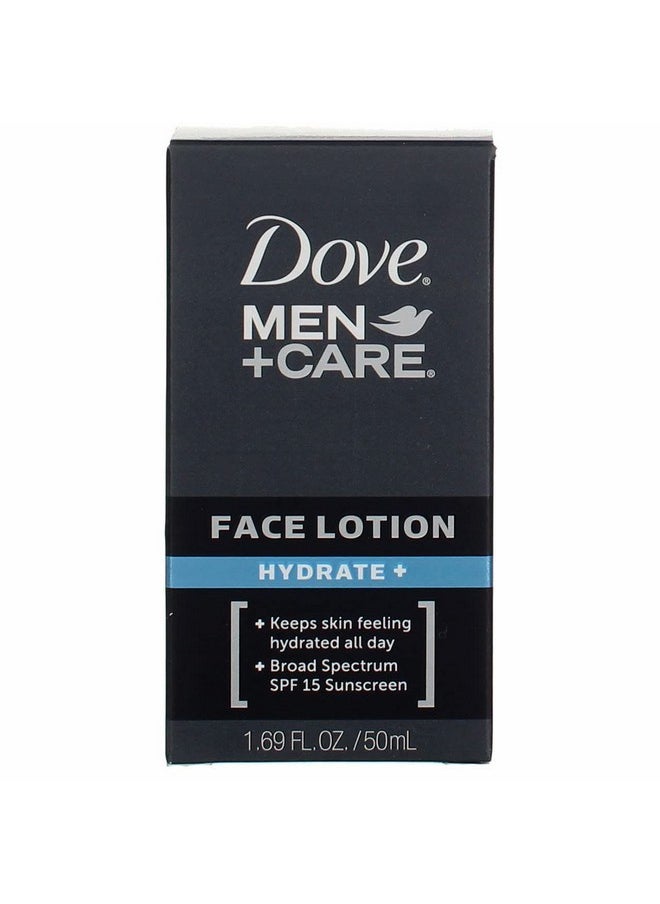 Dove Men+Care Face Lotion Hydrate Plus 1.69 oz 2 pack