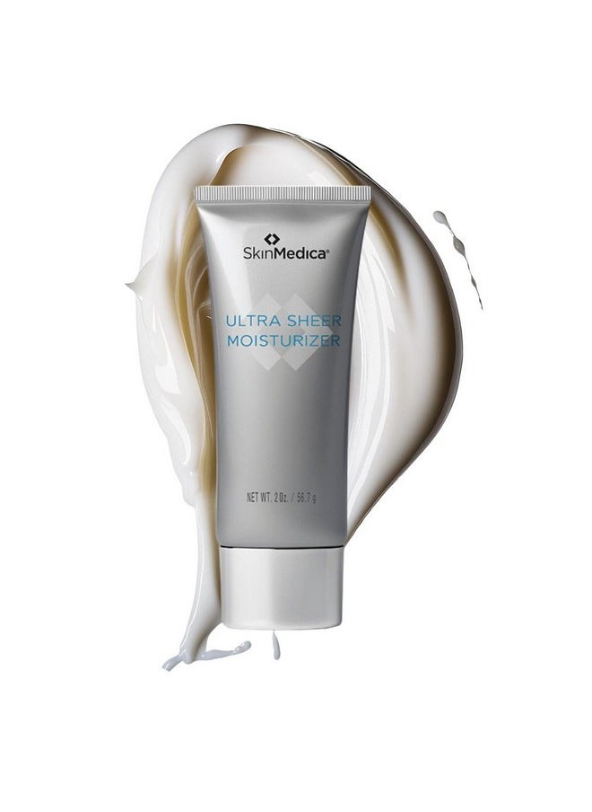 SkinMedica Ultra Sheer Moisturizer - Face Moisturizer That is an Oil-Free Lotion to Improve Hydration and Skin Appearance, 2 Oz