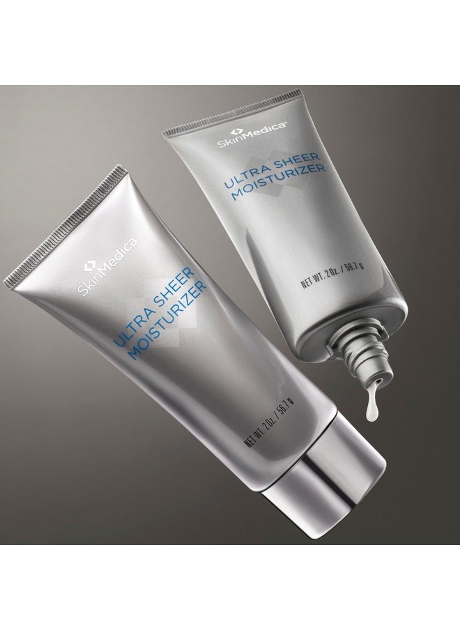 SkinMedica Ultra Sheer Moisturizer - Face Moisturizer That is an Oil-Free Lotion to Improve Hydration and Skin Appearance, 2 Oz