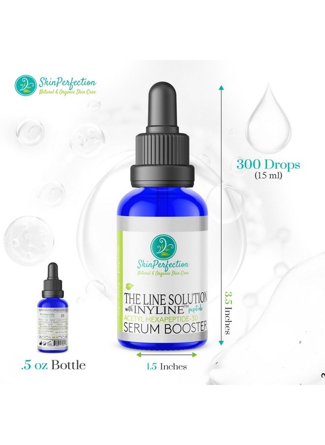 Juveleven Peptide Solution Ageless Anti-Aging DIY Booster Delay Senescence Look Younger Add to Any Face Cream Serum Acetyl Hexapeptide-51 Skin Perfection