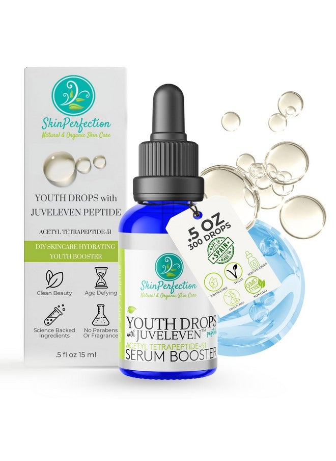 Juveleven Peptide Solution Ageless Anti-Aging DIY Booster Delay Senescence Look Younger Add to Any Face Cream Serum Acetyl Hexapeptide-51 Skin Perfection