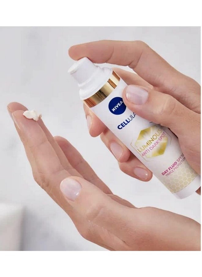 NIVEA Moisturizing CELLULAR LUMINOUS630 ANTI DARK-SPOT (DAY),1.35 fl oz