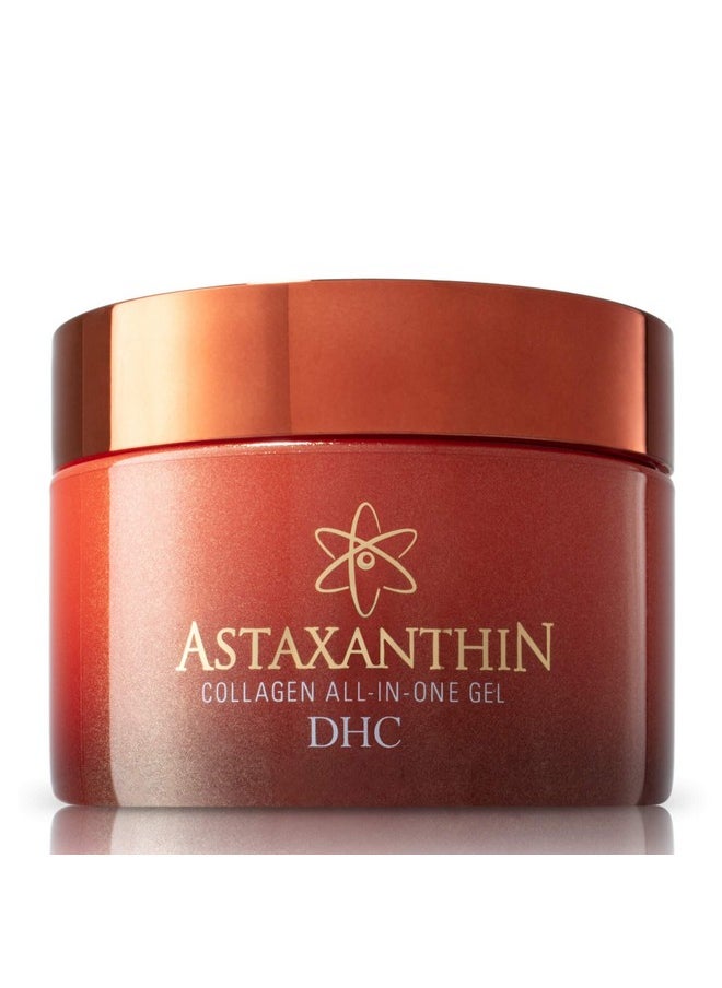 DHC Astaxanthin Collagen All-in-One Gel, Brightening Daytime Facial Moisturizer, Lightweight, Toning, Hydrating, Absorbs Quickly, Collagen, Fragrance and Colorant free, Ideal for all Skin Types