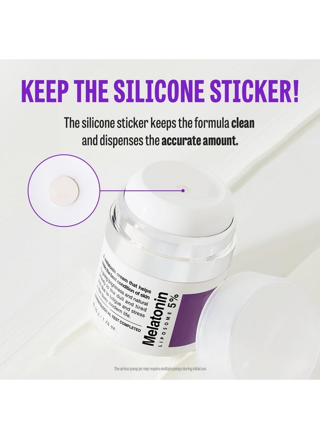 MAXCLINIC Time Return Melatonin Cream | Face Hydrating Cream & Face Moisturizer for Dry Skin | Relaxing Face Cream for Women & Men | Melatonin Face Cream for Resilient Skin, 1.76 oz