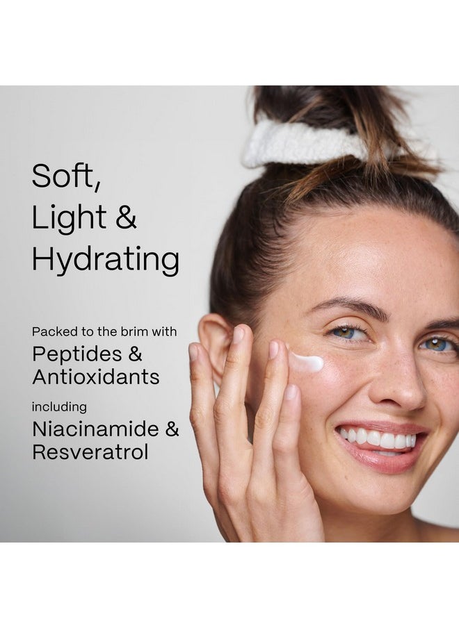 Mad Hippie Face Cream - Age-Defying Face Moisturizer & Skin Tightening Cream with Niacinamide, Advanced Peptides & Argan Oil (1.02 Oz) + Skin Care Pillow Pack