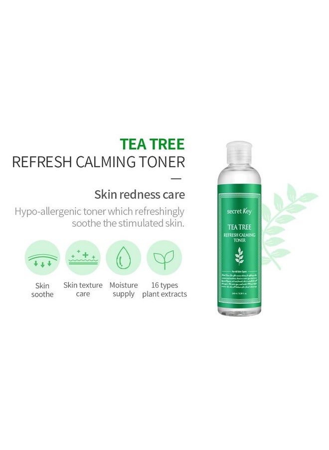 Secret Key Refresh Calming Toner, Tea Tree, 8.38 fl oz (248 ml)