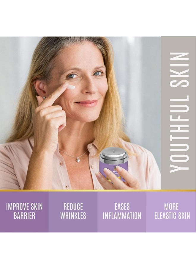 Dermaxgen 30% Matrixyl 3000 Face Cream - Skin Elasticity Repair Cream - Matrixyl 3000 Peptides Lift & Firm with Vitamins C and E, Hyaluronic Acid, Aloe Vera - 1.7fl oz (30% Peptide Cream)