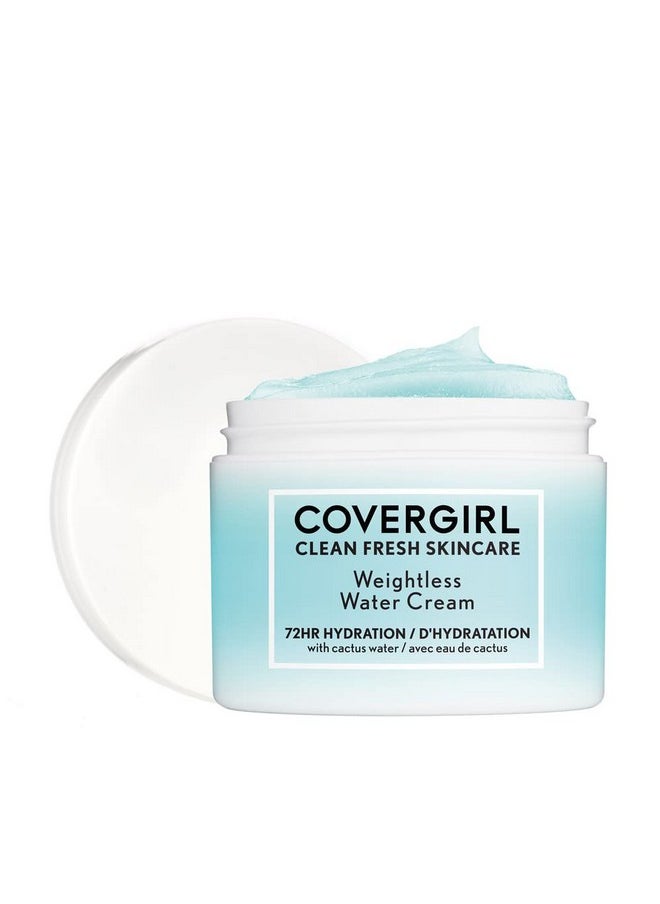 COVERGIRL Clean Fresh Skincare Weightless Water Cream, 2.0 Oz