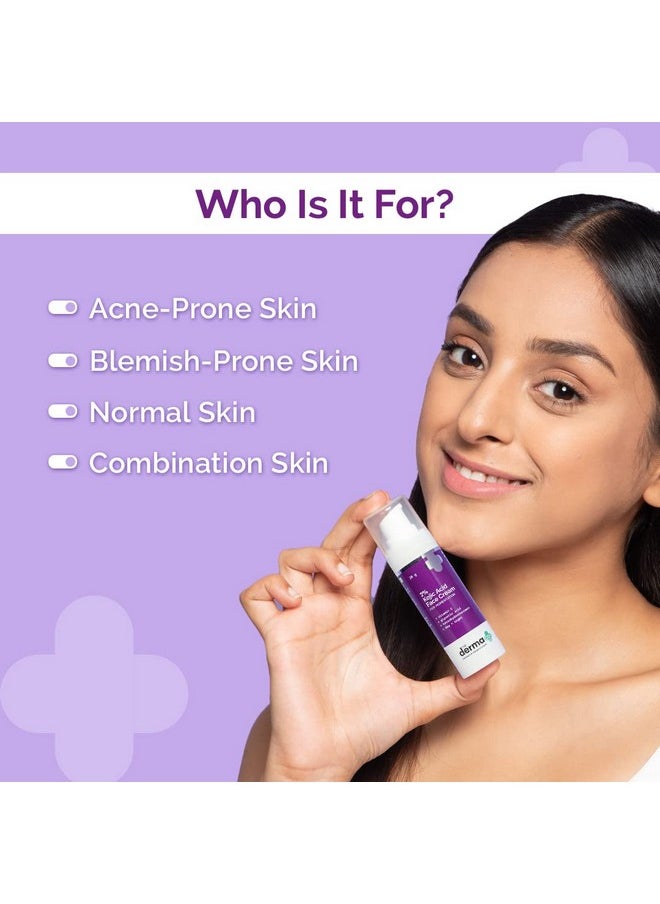 The Derma Co Face Cream | Infused with Vitamin C | Helps Reduce Wrinkles, Spots & Scars | Damage Repair Moisturizer | Suits All Skin Types | 1.01 Fl Oz/30ml