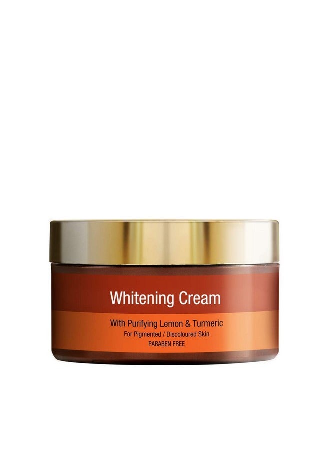 Inveda Brightening Cream with Purifying Lemon and Turmeric, Helps to Reduce Dark Spots, Gives Fair, Healthy and Even Tone Skin, 50ml