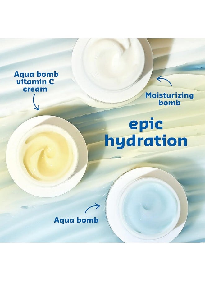 belif Aqua Bomb Vitamin C Face Cream Moisturizer, Infused with Hyaluronic Acid, Vitamin C & Vitamin E, Intense Hydration, For All Skin Types, Korean Skin Care