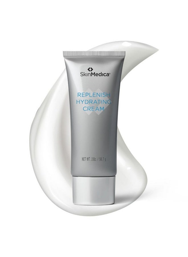SkinMedica Replenish Hydrating Cream - Vitamin C Cream for Face, Your Essential Hydrating Cream for a Glowing Skin that Refreshes, Smoothes and Nourishes Sensitive Skin, 2 Oz