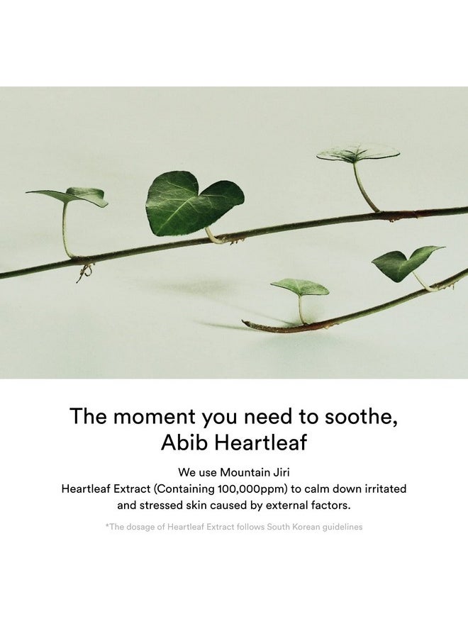 Abib Heartleaf Creme Calming Tube 2.54 Fl Oz I Soothing Moisturizer for Dryness