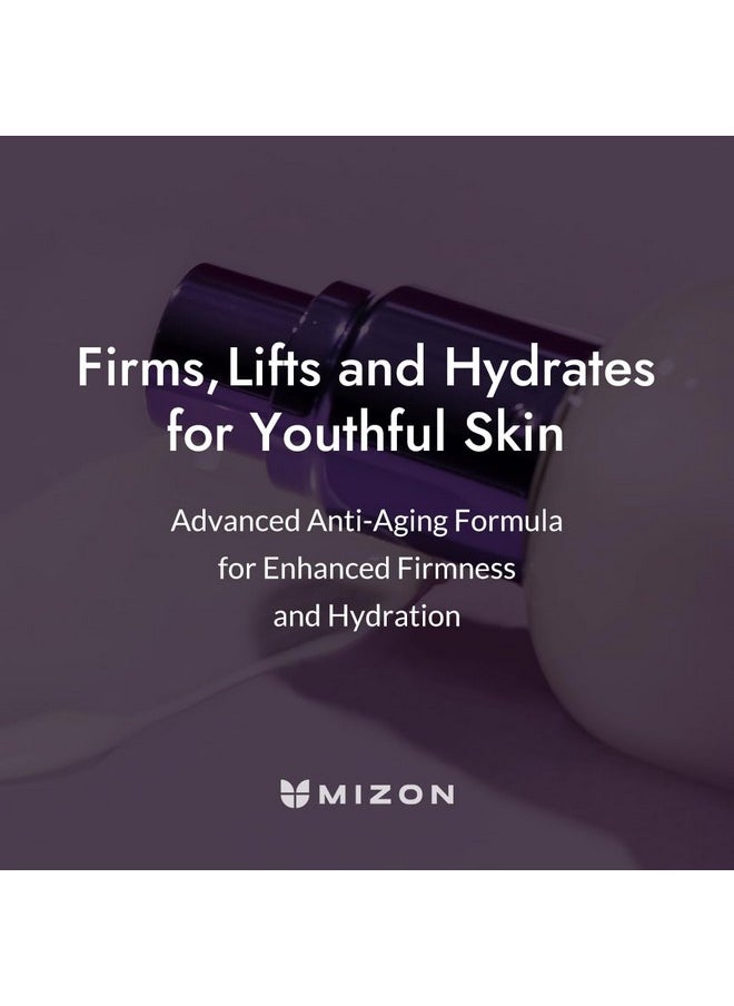 MIZON Collagen Power Lifting Emulsion, Collagen 54% with Adenosine, Peptides, High Elasticity, Anti-Wrinkle Care, Face Moisturizer, (120 ml 4.06 fl oz)