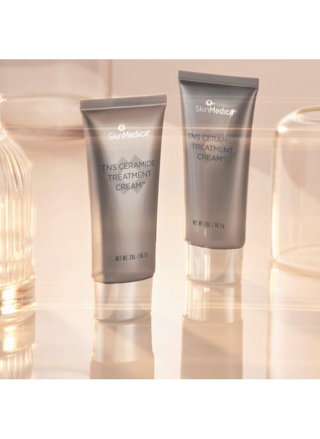 SkinMedica TNS Ceramide Treatment Cream - Ceramide Cream for Face to Restore and Hydrate Your Skin's Barrier Function and Balance, 2 Oz