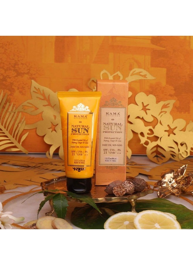 Kama Ayurveda Natural Sun Protection SPF-21, 60ml