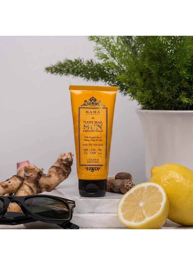 Kama Ayurveda Natural Sun Protection SPF-21, 60ml