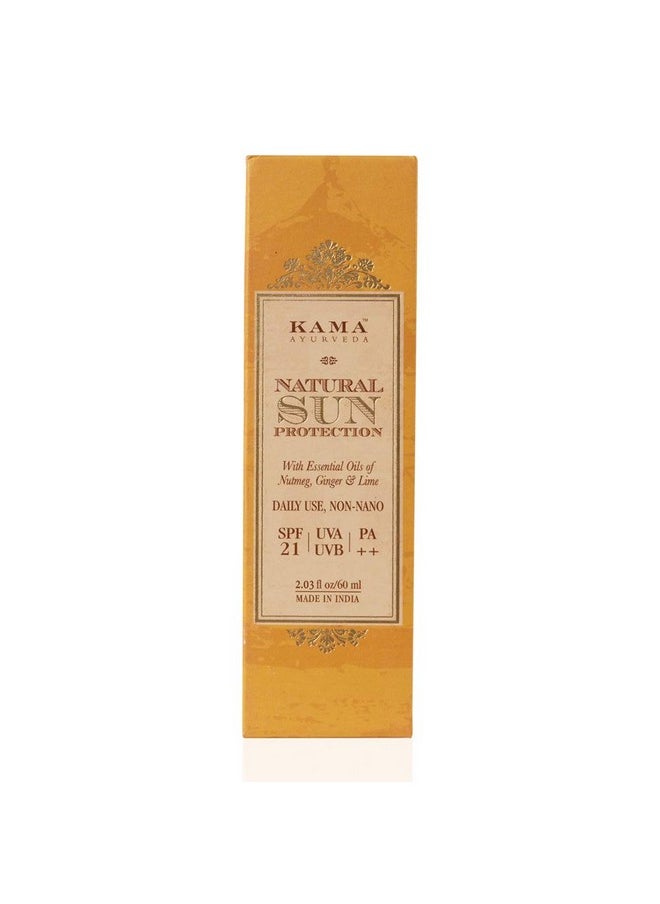 Kama Ayurveda Natural Sun Protection SPF-21, 60ml