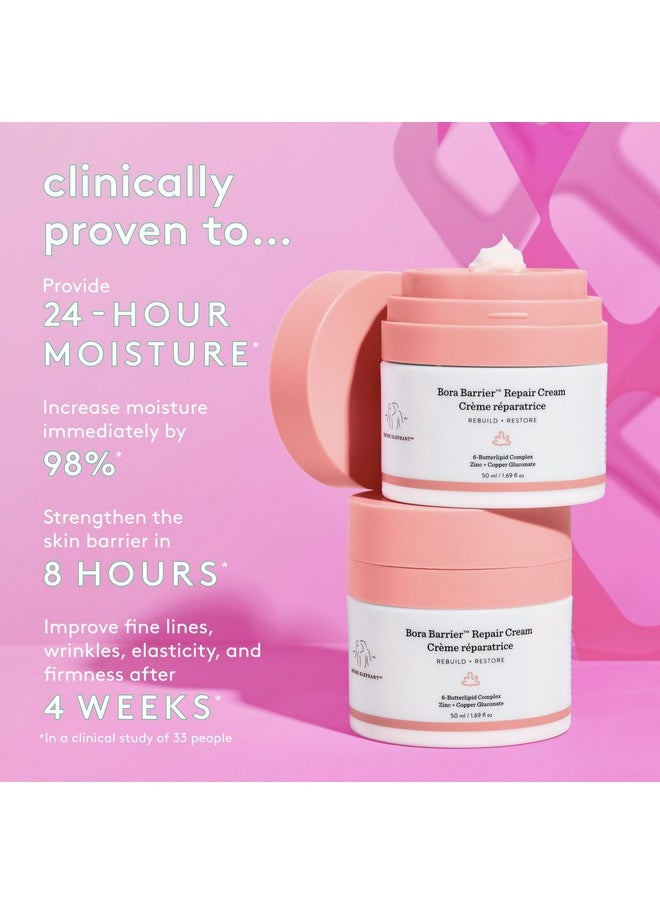 Drunk Elephant Bora Barrier Repair Cream for Women - 1.6 oz Cream