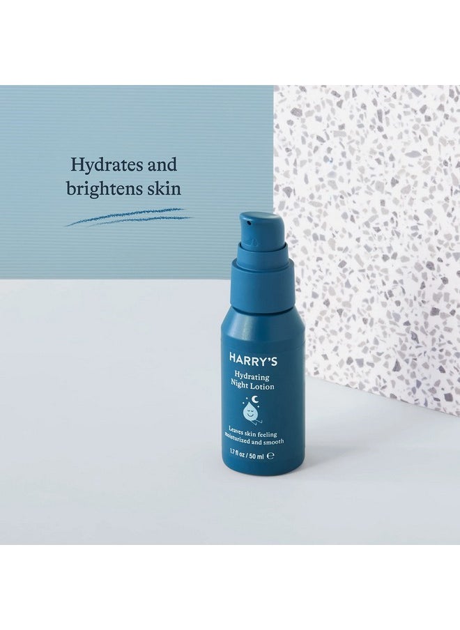 Harry's Hydrating Night Lotion | Lightweight and Moisturizing | 1.7 Fl Oz, 2 Pack