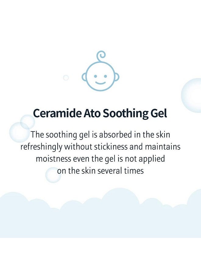 Illiyoon Ceramide Ato Soothing Gel 175ml(5.91oz) | High Moisturizing Cooling Gel Lotion for Tired and Dry Skin