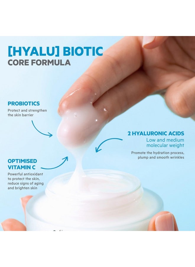 SVR [HYALU]Biotic Face Moisturizing Gel with Hyaluronic Acid, Probiotics and Stabilized Vitamin C for Dull, Dehydrated Sensitive Skin. 48hrs Hydration to Smooth the Appearance of Fine Lines, 1.7 fl.oz