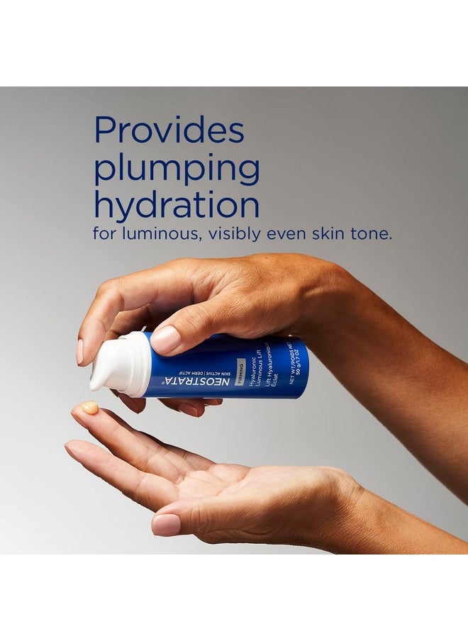 NEOSTRATA Hyaluronic Luminous Lift Daily Volumizing Gel Cream Moisturizer with Hyaluronic Acid and Neoglucosamine, Fragrance-free, Non-comedogenic, 50 g.