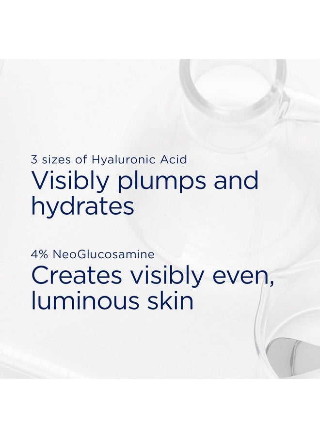 NEOSTRATA Hyaluronic Luminous Lift Daily Volumizing Gel Cream Moisturizer with Hyaluronic Acid and Neoglucosamine, Fragrance-free, Non-comedogenic, 50 g.